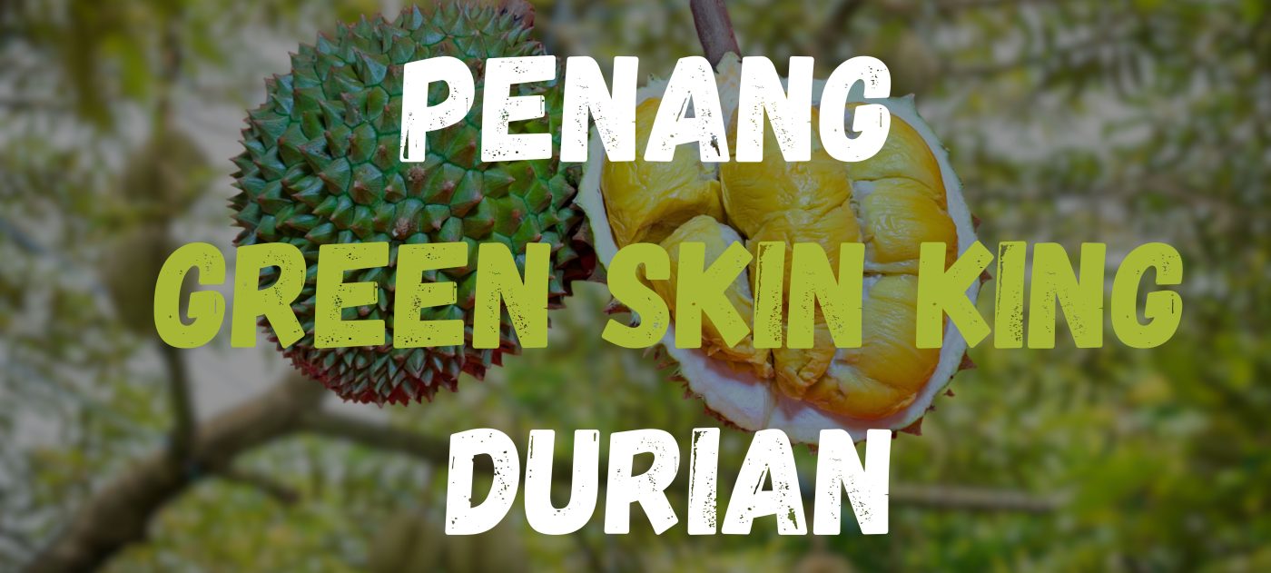 Penang Green Skin King Durian